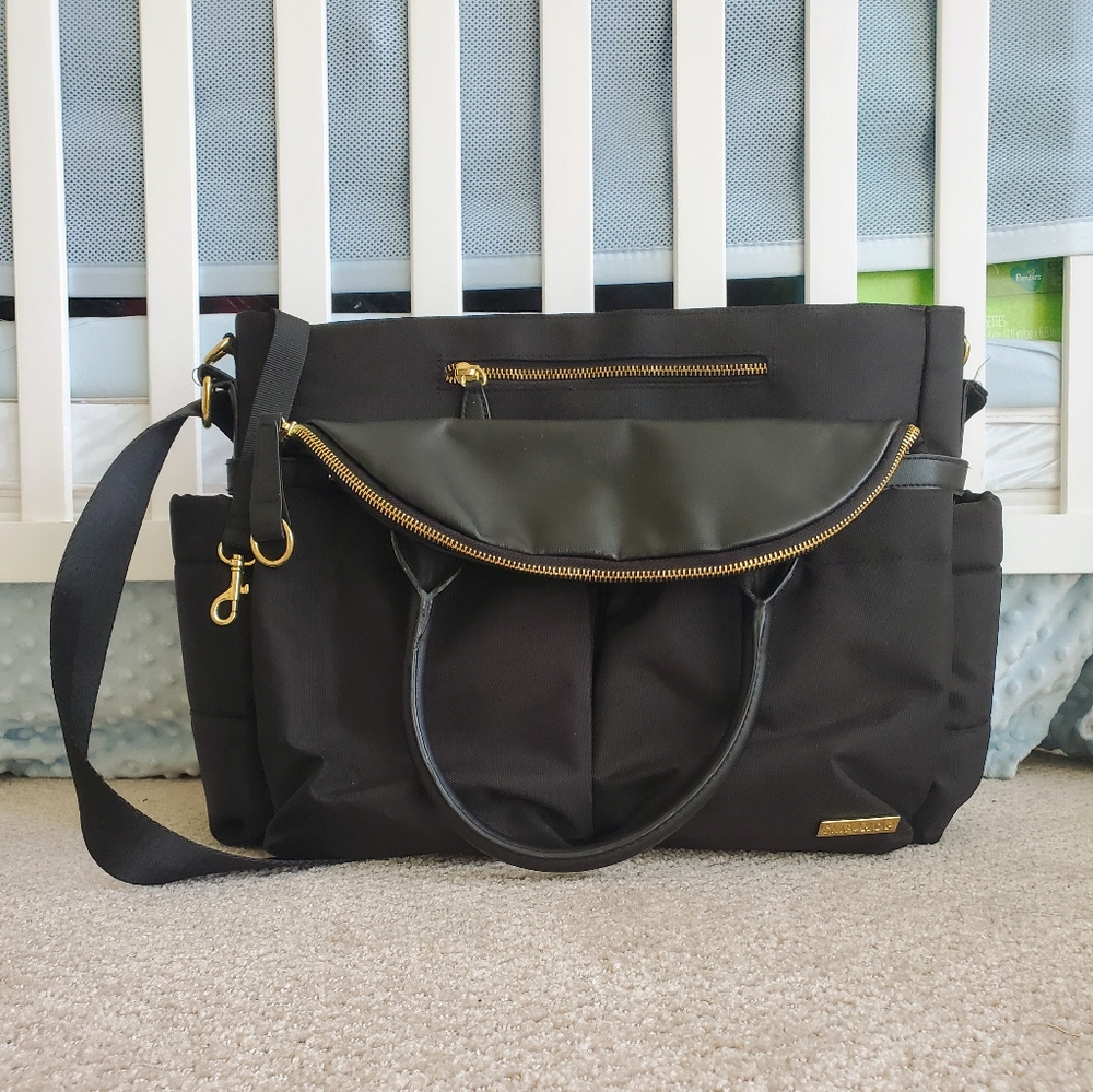 Skip Hop Chelsea Downtown chic diaper bag EUC